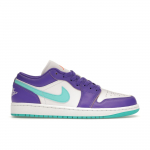 Air Jordan 1 Low Hornets Meeste Tossud Lilla Psychic-Purple Hyper-Jade HJ9013-550 46