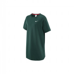 Nike Sportswear Swoosh Logo L&otilde;tv l&otilde;ige &Uuml;mar kaelus L&uuml;hikeste varrukatega Kleit Naiste Kleidid Professionaalne-Roheline DM6192-397 L