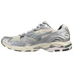 Mizuno Wave Rider 10 Valge Kiltkivi Bistroo Roheline Meeste Tossud Lumivalge D1GA243107 38.5