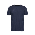 Under Armour Niiskust Eemale Juhtiv Kootud &Uuml;mmarguse Kaelusega L&uuml;hikeste Varrukatega T-s&auml;rk Unisex Topid Tumesinine 25500518-013 S