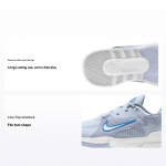 Nike Crosscourt Moodsad Mugavad Vastupidavad Madalad Laste Korvpallijalatsid Laste Korvpallijalatsid Hall Valge FN2231-005 36