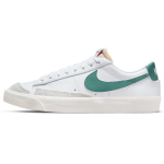 Nike Blazer 77 Nahast Vabaaja Libisemisvastased P&otilde;rutust Neelavad Vastupidavad Madalad Tossud Naiste tossud Valge Roheline Hall DC4769-112 36