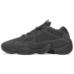 Adidas Originals Yeezy 500 Utility Black Kangas Suede &Uuml;mar nina Paelkinnitusega P&otilde;rutust summutav Libisemiskindel Vastupidav Madalad isa kingad F36640-2020 36