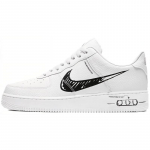 Nike Air Force 1 Low Sketch Valge Must Tossud CW7581-101 40.5