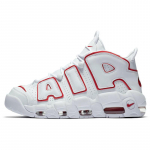 Nike Air More Uptempo 'White Varsity Red' 2021 Vintage Korvpall 921948-102 40.5