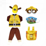 Anime Koerapatrull Laste T-s&auml;rgid P&uuml;ksid Seljakott M&uuml;ts Marshall Chase Skye Zuma Rubble Laste Patrullivormid Halloweeni Cosplay Kost&uuml;&uuml;m as the picture-M-130