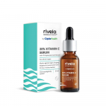 Rivela Dermascience 20% C-vitamiini seerum 1% h&uuml;aluroonhappega s&auml;rava, &uuml;htlase nahatooni jaoks 20ml