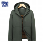 Romon Men's Basic Hooded Padded Winter Jacket 3XL
