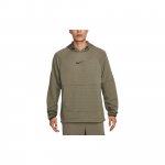 Nike Dri-Fit Fliisist Fitnessi Pullover Kapuutsi ja Logotr&uuml;kiga Pikkade Varrukatega Meeste Topp Roheline DV9821-222 M
