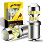AUXITO S25 LED Tagatuli, Plahvatuslik Valgus, 4x Heledus, &Uuml;ksik (1156 BA15S, 180&deg; kontakt S25 Pin angle 180&deg;