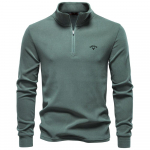 Callaway 2025 S&uuml;gis/Talv Tikandiga Uus Suur Paar P&uuml;stkrae Poollukuga Pikkade Varrukatega Saksa Samet Soe Aluskiht Kampsun M