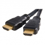 STARTECH &Uuml;likiire HDMI-kaabel Ultra HD 4K x 2K, 1,5 m - HDMI-kaabel HDMI-sse - M/M - Must - Kullatud