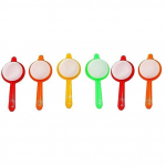 RSINC Plastikust Tee- ja Kohvis&otilde;elad | Raskeveokite v&otilde;rk Kestab Kaua Chai Channi | Plastikust Chai Channi(Komplektis 6) (Mitmev&auml;rviline) Plastist s&otilde;el