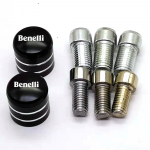 For Benelli Leoncino 800 250 500 TRK125 502 251 Motorcycle rearview mirror thread bolts rear view adapter screws 8MM 10MM screw