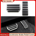 Roostevabast terasest auto gaasipiduri pedaali katted Suzuki SX4 Aerio Ciaz Vitara S-Cross Splash Ignis Kizashi Sidekickile small pedal cover