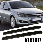 2 tk katusekanduri katet Opelile Astra H-le Vauxhallile Esi- ja tagumine OEM-numbritega 51 87 877 51 87 8 Asendus China Mainland