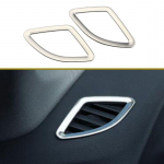 My good car for BMW X1 F48 2016 - Car Chrome Front Air Vent Cover Trim Air Conditioning Sticker Stickers stainless steel