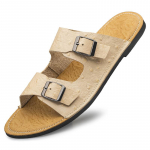 Ehtsast nahast sussid Meeste sandaalid Rannas Flip Flop Suvised meeste kingad 38