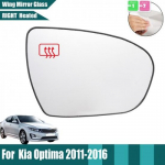 Right Side White Mirror Glass For KIA OPTIMA 2011 - 2016 2015 Heated function