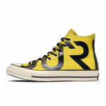 Converse Chuck 70 Mugavad & Stiilsed K&otilde;rge S&auml;&auml;rega L&otilde;uendkingad Unisex Kollased & Mustad 36