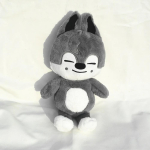 50cm Kpop Stray Kids Skzoo Palusm&auml;nguasi Wolfchan Kawaii Multikas T&auml;idisloom Palusnukk Suur Suurus Laste Imikute Magamispadi gray