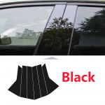Mercedes Benz B-klass W245 170 180 2004~2011 Aknaliistude Katete Keskosa Kilepostide B C-piilarite Postide Kleebis Autode Lisatarvikud must
