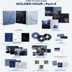 ATEEZ - KULDNE TUND : Osa 4 [3 tk komplekt] GOLDEN HOUR : Part.4[Set of 3]