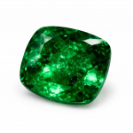 7,32 karaati Colombia looduslik SERTIFITSEERITUD smaragd ruudukujuline cushion roheline lahtine v&auml;&auml;riskivi 11.8 mm approx. roheline