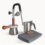 Roostevabast terasest pott 350 ml Piimavahustaja Pneumaatiline kohvimasin Auruga piimavahustaja Telkimine Latte art seade