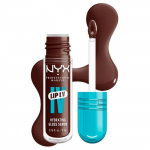 NYX Professional Makeup, Lip IV, Gloss, jusqu'&agrave; 12h d'hydratation, hautement pigment&eacute;, fini brillant, Mocha Me Wet