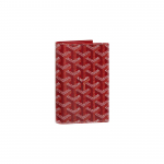 Goyard Grenelle Monogrammiga Klapiga Tasku L&otilde;uendi ja Nahaga Kaardihoidja Passihoidja Unisex Aksessuaarid Punane GRENELPMLTY-02CL02X Box(Basic Set+Box)