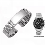 Kvaliteetne 316L H&otilde;bedane Roostevabast terasest K&auml;ekella Rihm Omega Seamaster Speedmaster Planet Ocean V&ouml;&ouml; 18mm 20mm 22mm 20mm