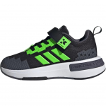 Adidas Minecraft Pro Mugavalt istuvad Trendikad Madalad Laste Jooksukingad Laste jooksujalatsid Core-Black JR1971 28.5