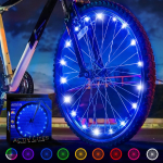 Activ Life Jalgratta Kodaravalgusti L&otilde;bus lisatarvik ratta valgusti ranna m&auml;gi BMX maantee lamamistool tandem kokkupandav ja (1 rehv, sinine) - jalgrattas&otilde;it,