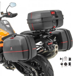 Set de valises et top case - Honda Varadero 125 / XL 1000 V - &Eacute;tanche - 45 litres - R&eacute;sistant aux chocs