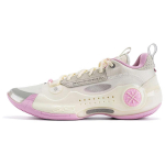 Li Ning WOW 10 Summutus Katvus Tagasil&ouml;&ouml;k Madal s&auml;&auml;reosa Korvpallijalatsid Meeste Valge Roosa ABAS083-36 41.5