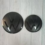 Kuum Volkswagen Golf 6/Golf 7/Golf 7.5/Golf 8Ei M&otilde;juta ACC-d Muudetud Must Silt Uus Tasane Peegel Eesmised ja Tagumised Logo Dekoratiivsed C real
