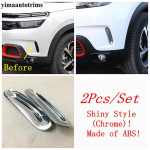 Kroomitud Esiosa / Tagumine Kaitseraua Udutulede Kulmude Silmalaugude Ribad Raami Kate Sisekate Citroen C5 Aircross 2018 - 2024 Tarvikutele Model A