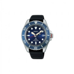 SEIKO Prospe 200m Veekindel P&auml;ikeseenergia Kvartsliikumine Silikoonrihmaga K&auml;ekell Meeste Kellad Sinine T&auml;hik SBDJ055 Blue Dial