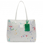 Jordan Monogram 32L Monokroomne Totem Graffiti T&otilde;mblukuga K&auml;ekott Meeste K&auml;ekotid Valge HM9241-123 White