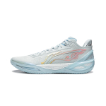 LiNing Blade 6 Cushioning Slip Resistant Abrasion Resistant Breathable Rebound Grip Low top All around Basketball Shoes ABAV063-12 43 white