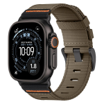 Spordirihm Apple Watch Ultra 3 jaoks Rihm 49mm 46 45 44 42 mm L&otilde;uend Nailonist K&auml;ev&otilde;ru Correa Rihm iWatch Series SE 11 10 9 8 7 6 5 44 45 46 49 mm khaki