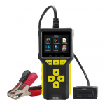 BT80 OBD2 Autodiagnostika Skanner T&ouml;&ouml;riist 2-&uuml;hes Autode Akutester Toetab Mitut Keele 6V 12V 24v S&otilde;idukitele must