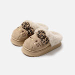 Talvised Kassitallajad Naistele Pl&uuml;&uuml;sist Kawaii Armsad Sanrio Kodu Soojad Puuvillased Sussid Multikad Kodu Sisetallad Kingitused 38-39 khaki