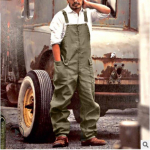 Meeste Vabaaja L&otilde;dvad Tunked Meeste Sirged Tunked Tunked Ameerika Retro 4 V&auml;rvi Trend K&otilde;ik-sobivad &Uuml;hes T&uuml;kis Traksidega P&uuml;ksid S roheline