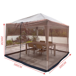 Aiatelk 300x300cm Telk Sotsiaalsed &Uuml;ritused V&auml;litingimustes Koosviibimised 300x300cm V&auml;litingimustes Ruumikas Disain Ilmastikukindel must