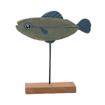 V&auml;rviline Puidust Kala Kuju Skandinaavia Stiilis Kala Skulptuur Kaunistused Loov Elutuba Magamistuba S&ouml;&ouml;gituba Kodu Kaunistus Kingitused