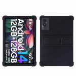 BlackView Tab 90 Wifi 10,92-tolline tahvelarvuti &uuml;mbris Super p&otilde;rutuskindel silikoonist kaitse&uuml;mbris kattega BlackView Tab90 11 jaoks Pehme Tab 90 Wifi 10.92 must