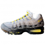 UNDEFEATED x Nike Air Max 95 Kulumiskindlad madalad vabaaja jooksujalatsid Unisex Hall Kollane IB4523-002 38
