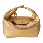 Longchamp Le Pliage Xtra L&auml;ikiv Metallik Veisenahast K&auml;sikott Naiste K&auml;ekotid Kuldne 10291HIO124 Basic Set (Bag+Dust Bag)